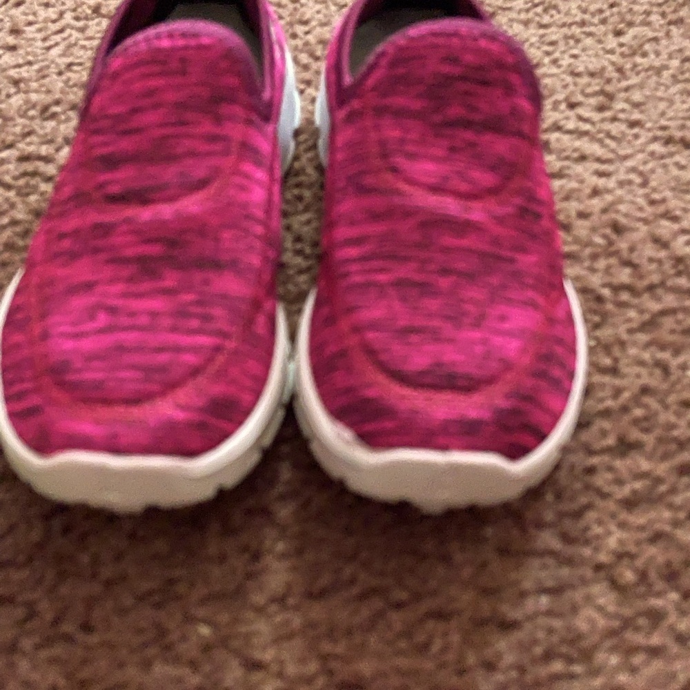 A woman’s pair of Size 8 Skechers loafers. Reduced
